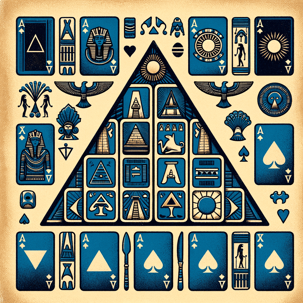 Pyramid Solitaire Blue Oasis